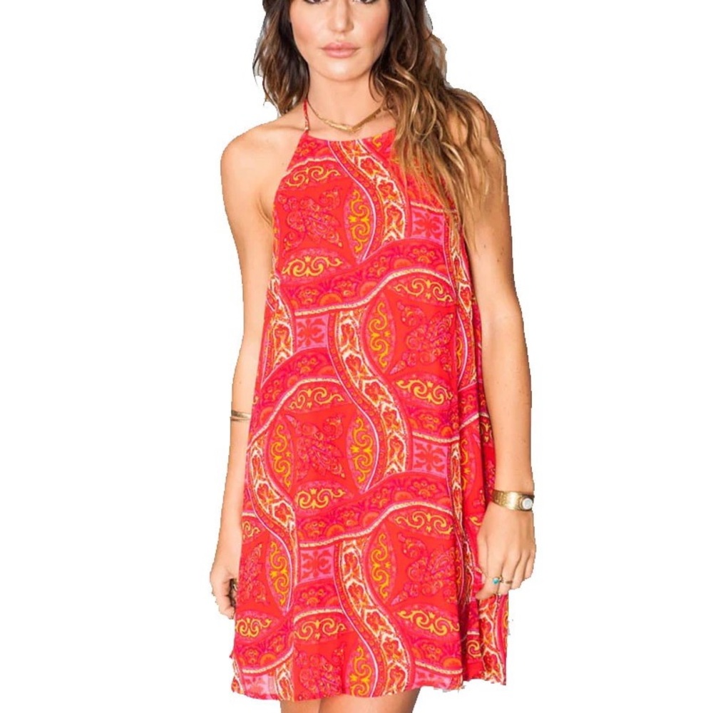 Show Me Your MuMu Katy Halter Dress